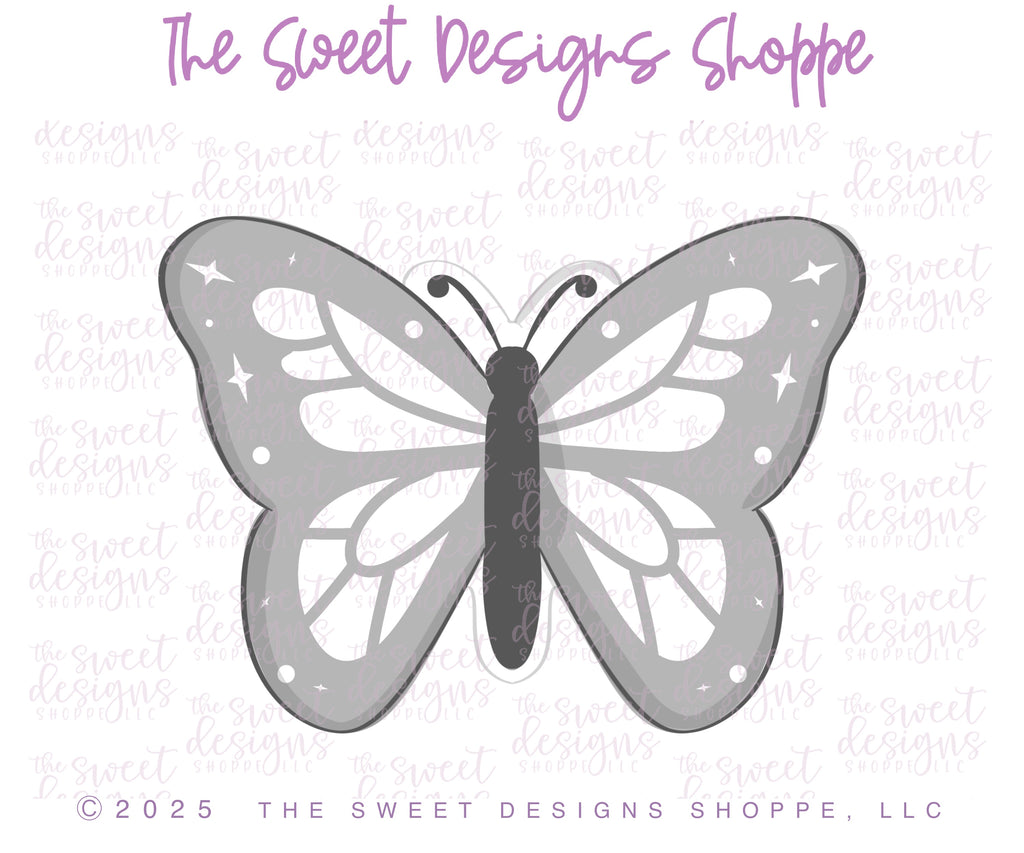 Cookie Cutters - Monarch Butterfly- Cookie Cutter - The Sweet Designs Shoppe - TSDS - - ALL,Animal,Animals,Animals and Insects,Butterfly,butterfly easter,Cookie Cutter,insect,Insects,monarch butterfly,Promocode,Spring,STL,Summer