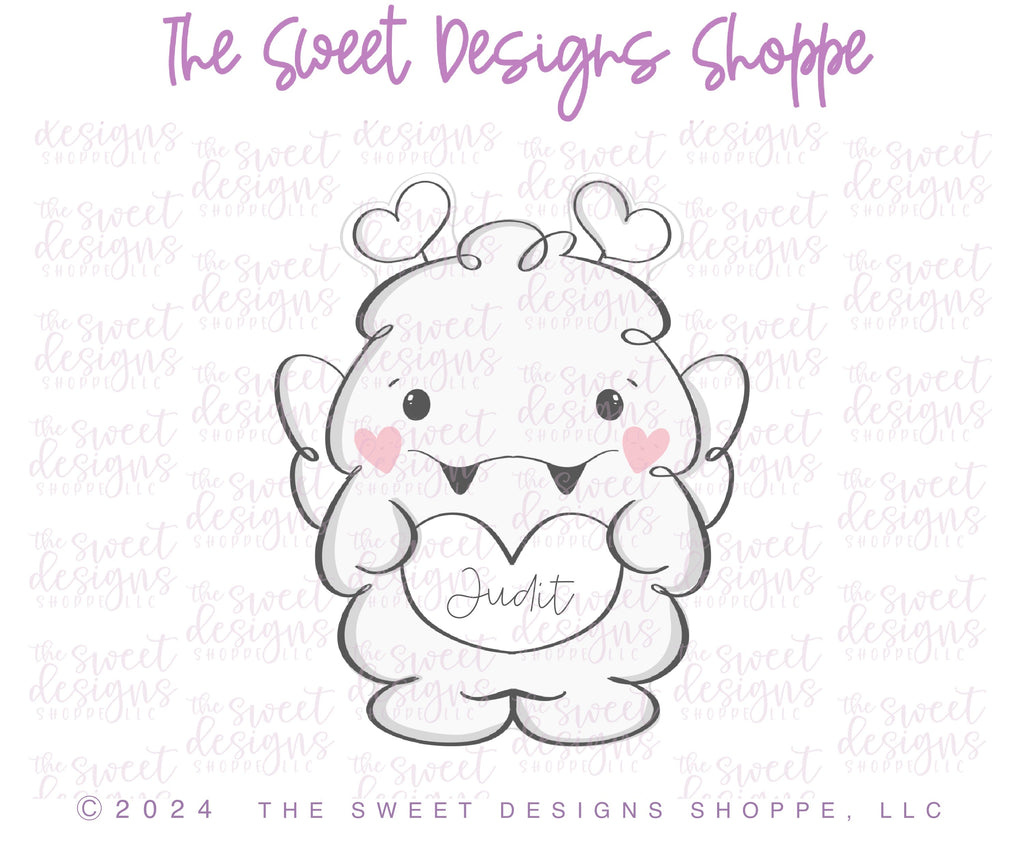 Cookie Cutters - Monster Hug - Cookie Cutter - The Sweet Designs Shoppe - TSDS - - ALL,Cookie Cutter,kids,Kids / Fantasy,monster,monster hug,monster hugs plaque,Promocode,STL,valentine,Valentines