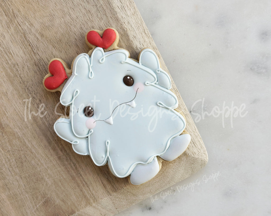 Cookie Cutters - Monster Hug - Cookie Cutter - The Sweet Designs Shoppe - TSDS - - ALL,Cookie Cutter,kids,Kids / Fantasy,monster,monster hug,monster hugs plaque,Promocode,STL,valentine,Valentines