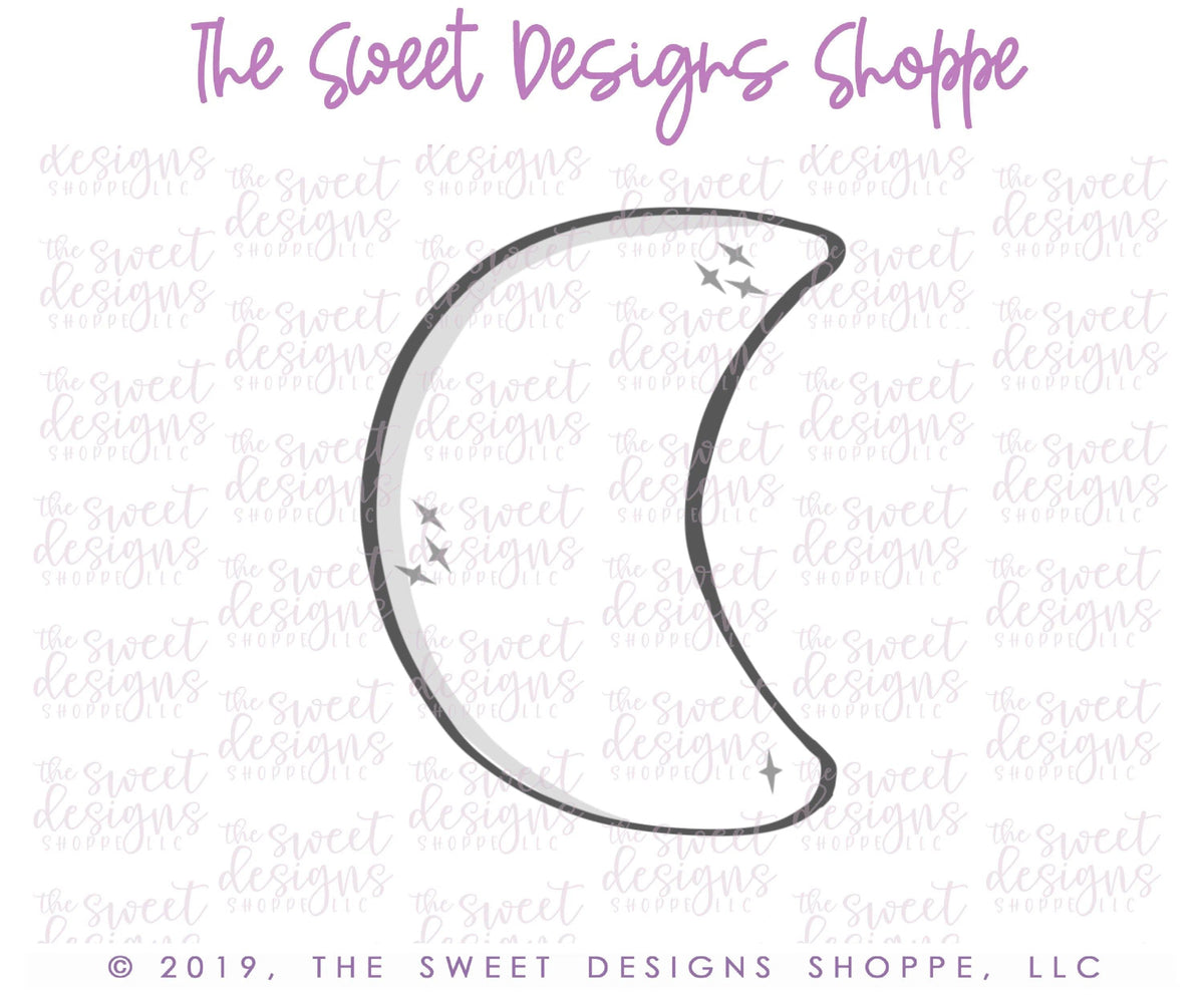 Cookie Cutters - Moon 2019 - Cookie Cutter - The Sweet Designs Shoppe - TSDS - - ALL,Cookie Cutter,Miscellaneous,Nature,Promocode,STL,Valentines