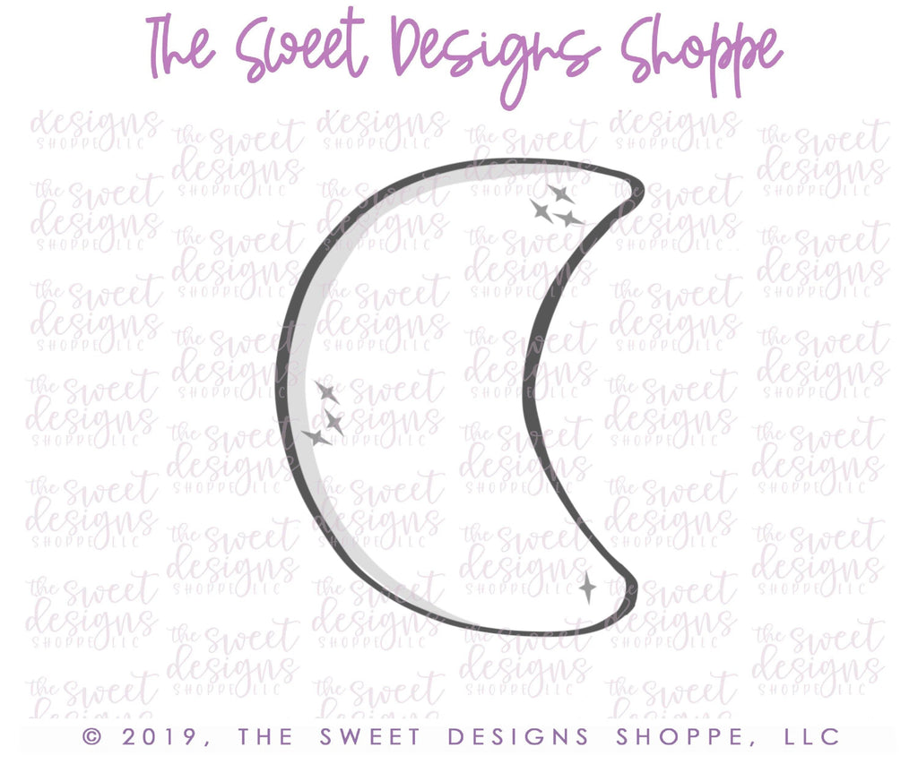 Cookie Cutters - Moon 2019 - Cookie Cutter - The Sweet Designs Shoppe - TSDS - - ALL,Cookie Cutter,Miscellaneous,Nature,Promocode,STL,Valentines