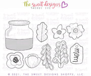 Cookie Cutters - Mothers Day Bouquet Platter Set with Vase - Cookie Cutters - The Sweet Designs Shoppe - TSDS - - ALL,Cookie Cutter,Easter / Spring,Flowers,Mini Sets,mother,Mothers Day,mug,mugs,Nature,NURSE APPRECIATION,Promocode,set,teacher appreciation,Valentine,Valentines,Valentines couples