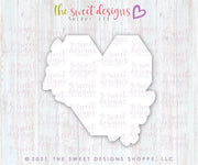 Cookie Cutters - Mother's Day Geometric Floral Heart - Cookie Cutter - The Sweet Designs Shoppe - TSDS - - ALL,Cookie Cutter,MOM,mother,Mothers Day,Promocode,valentines,Wedding,Wedding Favors