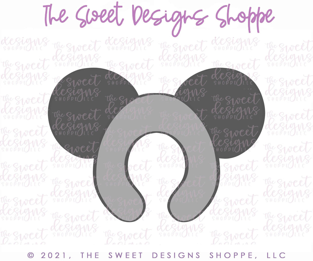 Cookie Cutters - Mouse Ears - Cookie Cutter - The Sweet Designs Shoppe - TSDS - - ALL,Birthday,Cookie Cutter,Hobbies,kids,Kids / Fantasy,mouse,Promocode,summer,Theme Park,Travel