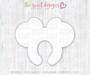 Cookie Cutters - Mouse Ears with Bow - Cookie Cutter - The Sweet Designs Shoppe - TSDS - - ALL,Birthday,Cookie Cutter,Hobbies,kids,Kids / Fantasy,mouse,Promocode,STL,summer,Theme Park,Travel