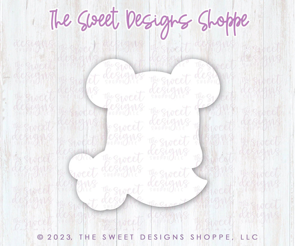 Cookie Cutters - Mouse Ghost - Cookie Cutter - The Sweet Designs Shoppe - TSDS - - ALL,Boo,Cookie Cutter,Ghost,halloween,mouse,Promocode,STL,Theme Park