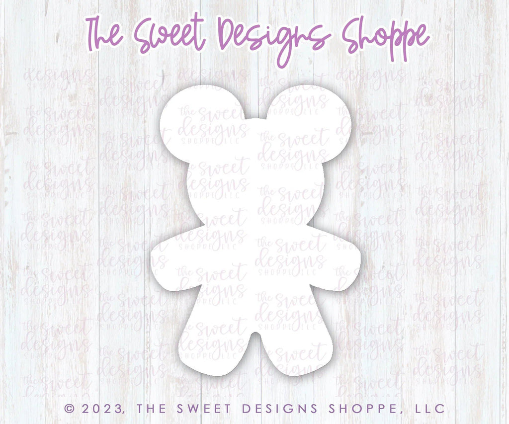 Cookie Cutters - Mouse GingerBoy- Cookie Cutter - The Sweet Designs Shoppe - TSDS - - ALL,Christmas,Christmas / Winter,Christmas Cookies,Cookie Cutter,Ginger bread,Gingerboy,Gingerbread,modern,Promocode