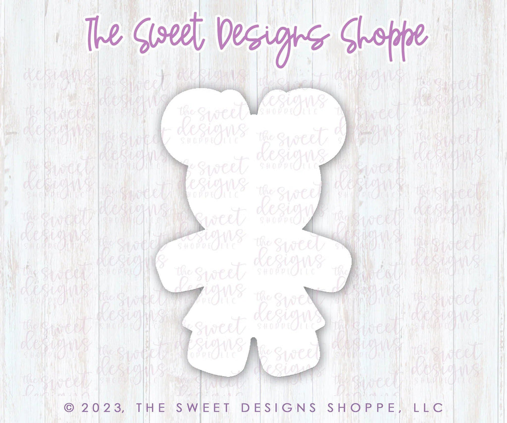 Cookie Cutters - Mouse GingerGirl - Cookie Cutter - The Sweet Designs Shoppe - TSDS - - ALL,Christmas,Christmas / Winter,Christmas Cookies,Cookie Cutter,Ginger bread,Gingerboy,Gingerbread,modern,Promocode,Theme Park