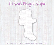 Cookie Cutters - Mouse in Stocking - Cookie Cutter - The Sweet Designs Shoppe - TSDS - - ALL,Animal,Animals,Animals and Insects,bestillbakery,Christmas,Christmas / Winter,Cookie Cutter,fantasy,Holiday,kids,Kids / Fantasy,Megan Hamer,mice,mouse,Promocode,STL,Winter