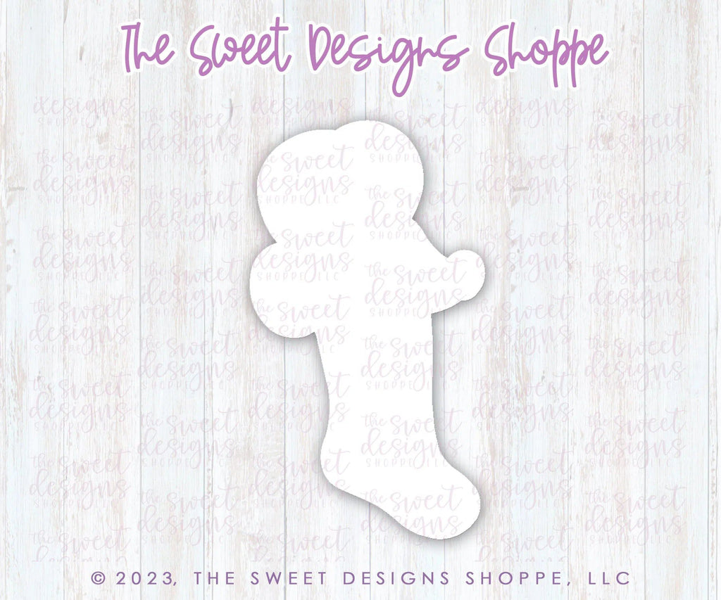 Cookie Cutters - Mouse in Stocking - Cookie Cutter - The Sweet Designs Shoppe - TSDS - - ALL,Animal,Animals,Animals and Insects,bestillbakery,Christmas,Christmas / Winter,Cookie Cutter,fantasy,Holiday,kids,Kids / Fantasy,Megan Hamer,mice,mouse,Promocode,Winter