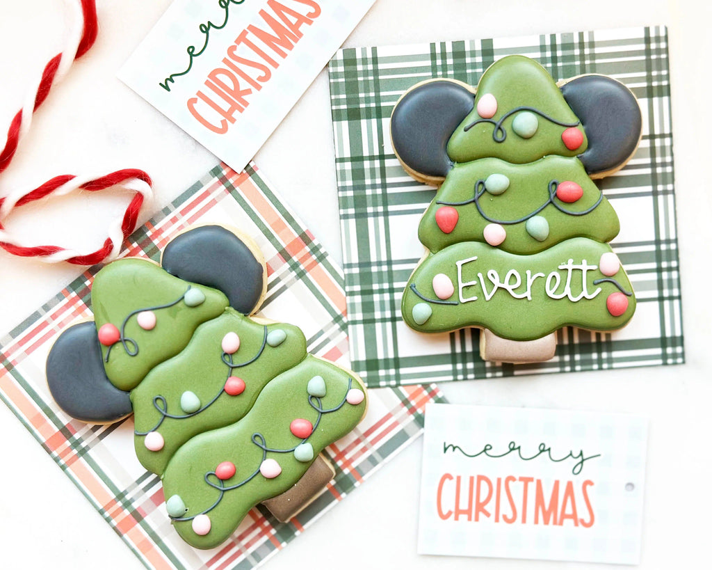 Cookie Cutters - Mouse Tree - Cookie Cutter - The Sweet Designs Shoppe - TSDS - - ALL,Christmas,Christmas / Winter,Christmas Cookies,Cookie Cutter,home,nature,Promocode,Theme Park