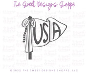 Cookie Cutters - Moving Flag - Cookie Cutter - The Sweet Designs Shoppe - TSDS - - 4th,4th July,4th of July,ALL,Banner,Birthday,Cookie Cutter,fourth of July,Independence,New Year,Patriotic,Patriotric,Promocode,STL,USA