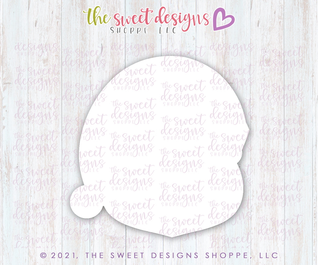 Cookie Cutters - Mr. & Mrs. Claus Advent Face Set - 2 Piece Set - Cookie Cutters - The Sweet Designs Shoppe - TSDS - - ALL,Christmas,Christmas / Winter,Cookie Cutter,Mini Set,Mini Sets,Promocode,regular sets,set,sets,STL