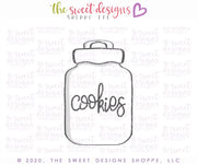 Cookie Cutters - Mrs. Claus Cookie Jar - Cookie Cutter - The Sweet Designs Shoppe - TSDS - - ALL,basic,Basic Shapes,Basic Shapes Love Valentines,BasicShapes,bottle,Christmas,Christmas / Winter,Christmas Cookies,Cookie Cutter,Promocode,Santa,STL,sweets,Valentine,Valentines