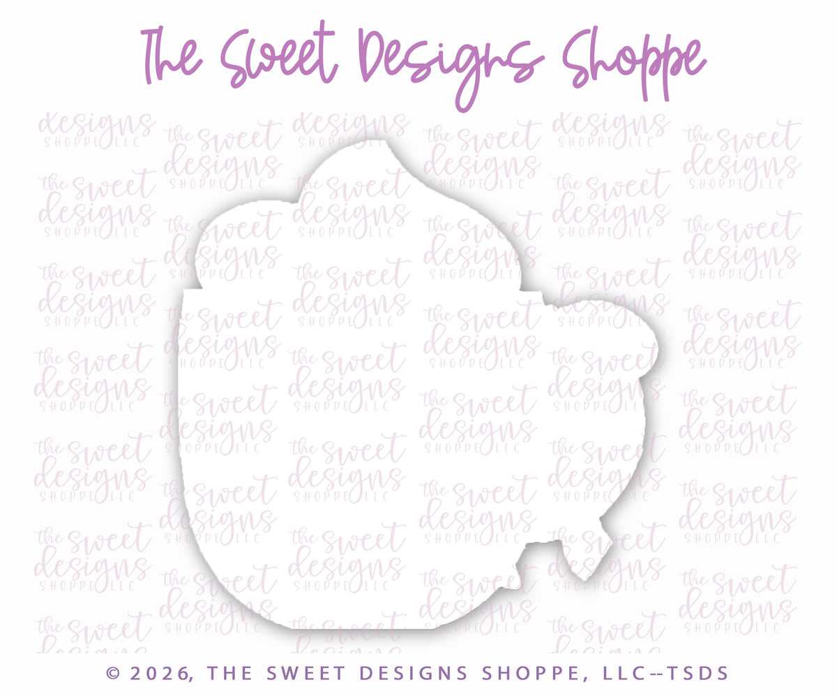 Cookie Cutters - Mrs. Claus Cozy Cup - Cookie Cutter - The Sweet Designs Shoppe - TSDS - - ALL,Christmas,Christmas / Winter,christmas 2026,Coffee,Cookie Cutter,cup,Mrs. Claus cozy cup,mug,mugs,new,Promocode,STL