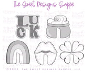 Cookie Cutters - Mug Hugger - St Patrick's Cookie Cutter Set - Set of 5 - Cookie Cutters - The Sweet Designs Shoppe - TSDS - - ALL,Cookie Cutter,Mini Set,Mini Sets,Promocode,regular sets,set,sets,ST PATRICK,st patricks,St Patrick’s Day,STL