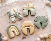 Cookie Cutters - Mug Hugger - St Patrick's Cookie Cutter Set - Set of 5 - Cookie Cutters - The Sweet Designs Shoppe - TSDS - - ALL,Cookie Cutter,Mini Set,Mini Sets,Promocode,regular sets,set,sets,ST PATRICK,st patricks,St Patrick’s Day,STL