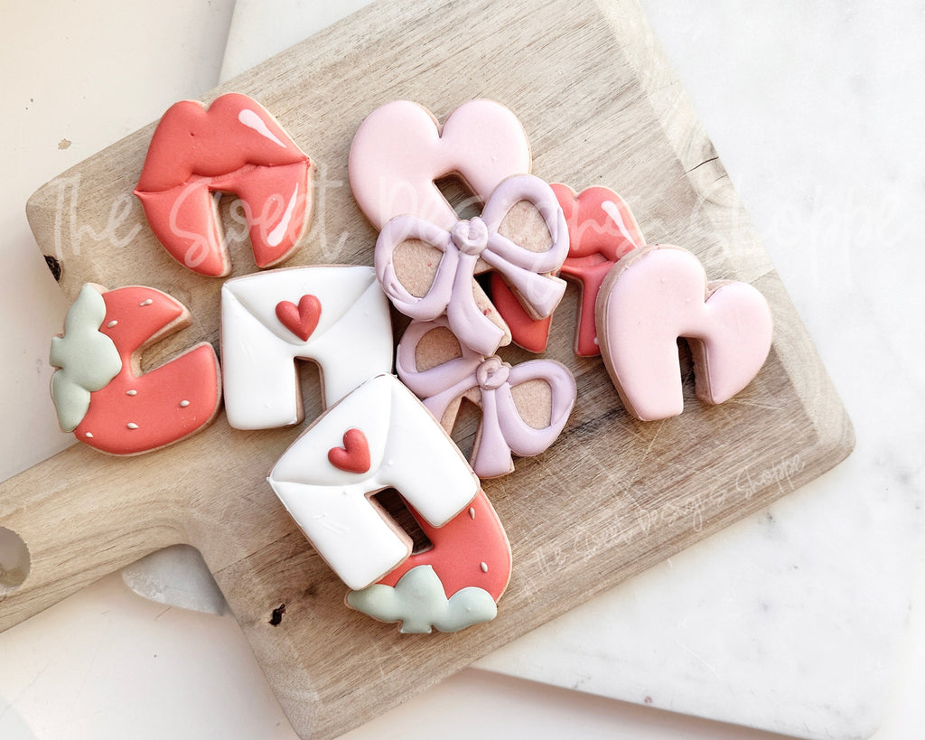 Cookie Cutters - Mug Hugger Valentine's Cookie Cutter Set - Set of 5 - Cookie Cutters - The Sweet Designs Shoppe - TSDS - - ALL,Cookie Cutter,Mini Set,Mini Sets,Promocode,regular sets,set,sets,STL,valentine,Valentines