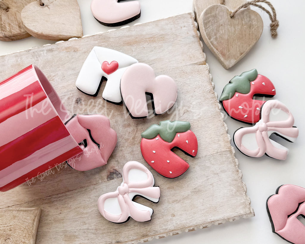 Cookie Cutters - Mug Hugger Valentine's Cookie Cutter Set - Set of 5 - Cookie Cutters - The Sweet Designs Shoppe - TSDS - - ALL,Cookie Cutter,Mini Set,Mini Sets,Promocode,regular sets,set,sets,STL,valentine,Valentines