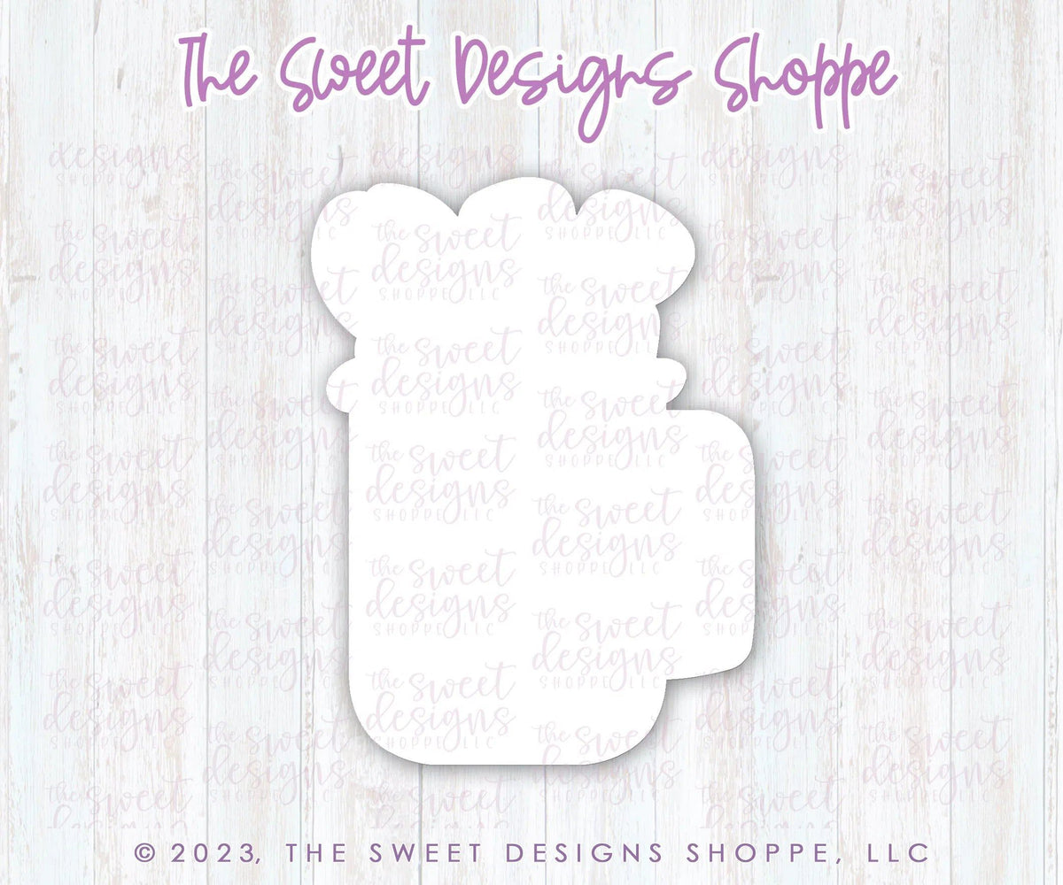 Cookie Cutters - Mug with Chocolate Bunny- Cookie Cutter - The Sweet Designs Shoppe - TSDS - - ALL,beverage,beverages,Bunny,chocolate,Cookie Cutter,Easter,Easter / Spring,Food and Beverage,Food beverages,Lady Milk Stache,Lady MilkStache,LadyMilkStache,mug,Promocode