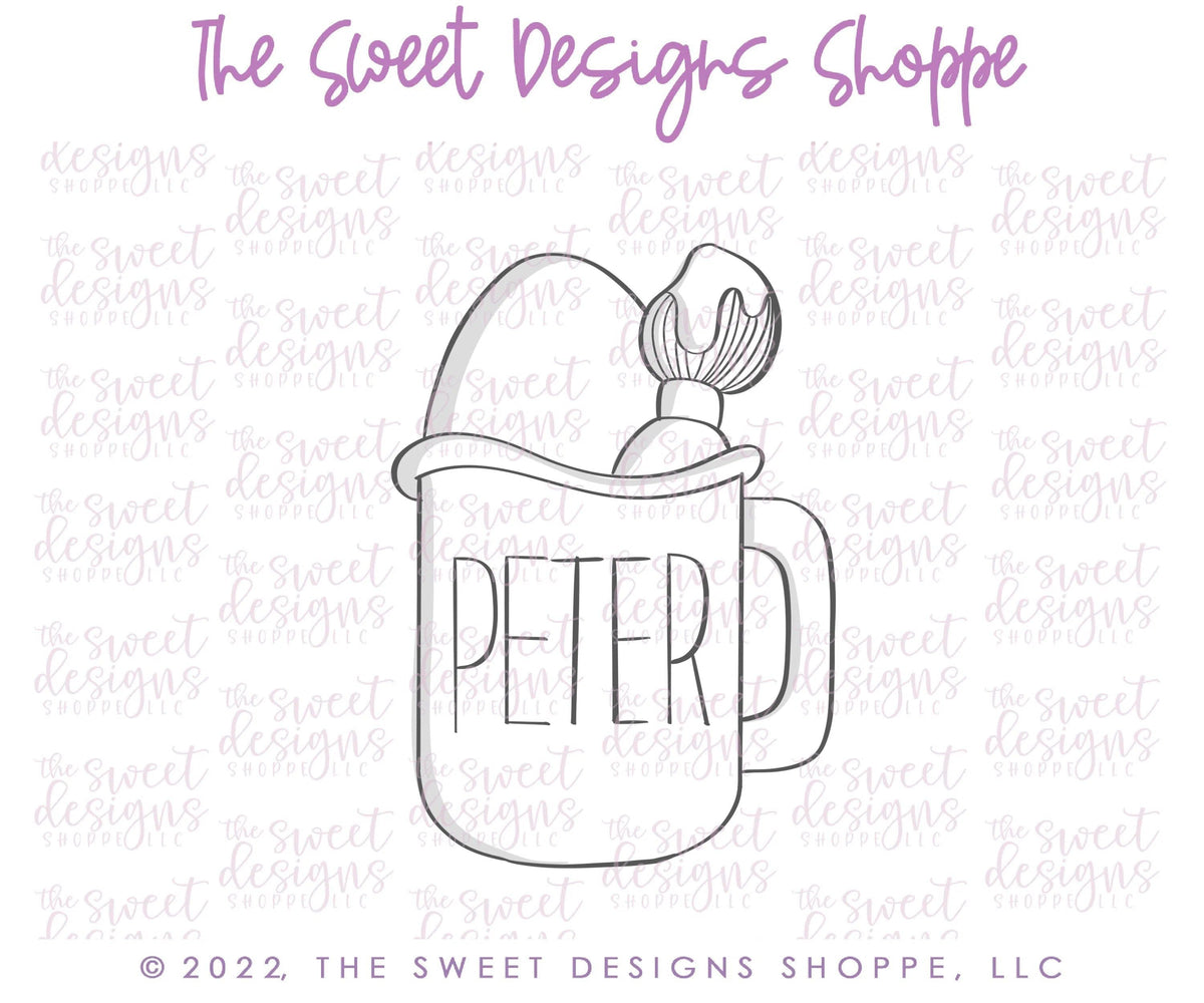 Cookie Cutters - Mug with Easter Egg- Cookie Cutter - The Sweet Designs Shoppe - TSDS - - ALL,beverage,beverages,Cookie Cutter,Easter,Easter / Spring,Egg,Food and Beverage,Food beverages,Lady Milk Stache,Lady MilkStache,LadyMilkStache,mug,Promocode