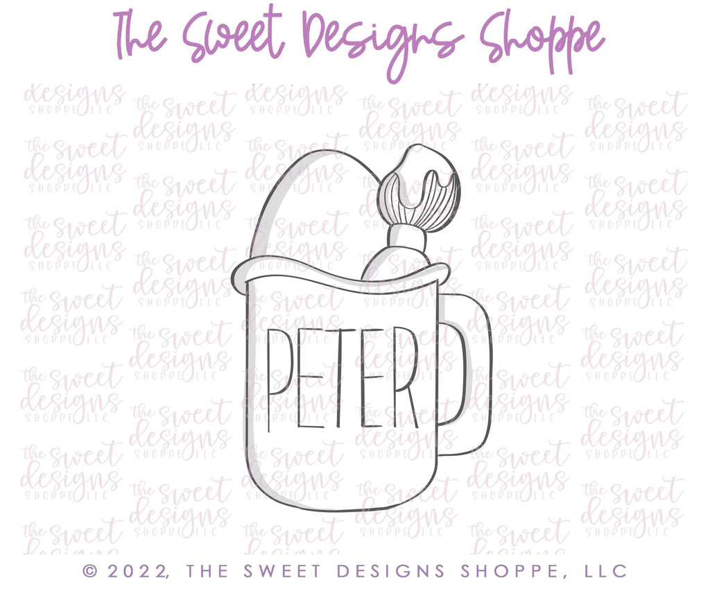 Cookie Cutters - Mug with Easter Egg- Cookie Cutter - The Sweet Designs Shoppe - TSDS - - ALL,beverage,beverages,Cookie Cutter,Easter,Easter / Spring,Egg,Food and Beverage,Food beverages,Lady Milk Stache,Lady MilkStache,LadyMilkStache,mug,Promocode