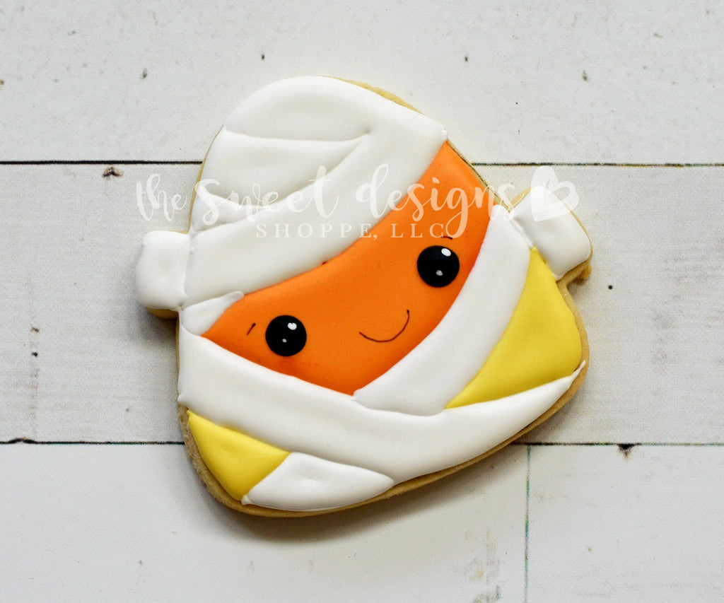 Cookie Cutters - Mummy Candy Corn - Cookie Cutter - The Sweet Designs Shoppe - TSDS - - ALL,Candy corn,Cookie Cutter,Fall / Halloween,Food,Food & Beverages,Halloween,mummy,Promocode,Sweets,trick or treat