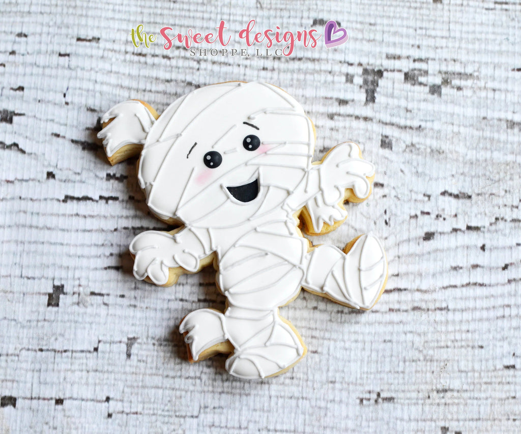 Cookie Cutters - Mummy - Cookie Cutter - The Sweet Designs Shoppe - - ALL, Cookie Cutter, Customize, Fall / Halloween, halloween, monster, Promocode, trick or treat, zombie, Zombies, Zombies and Monsters