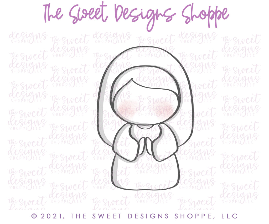 Cookie Cutters - Nativity Platter Set ( 5-1/2" Tall x 8-3/4" Wide) - Cookie Cutter(s) - The Sweet Designs Shoppe - TSDS - - ALL,Christmas,Christmas / Winter,Christmas Cookies,Cookie Cutter,Jesus,Promocode,regular sets,Set,sets,STL