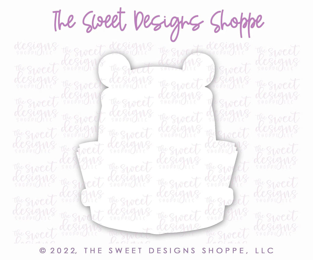 Cookie Cutters - Nerdy Bear with Books - Cookie Cutter - The Sweet Designs Shoppe - TSDS - - ALL,Animal,Animals,bearwithbooks,books,chicks,Cookie Cutter,Grad,graduations,Lady Milk Stache,Lady MilkStache,LadyMilkStache,Promocode,School,school supplies,teacher