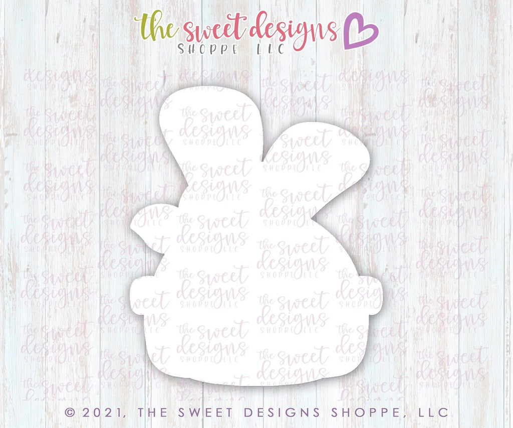 Cookie Cutters - Nerdy Bunny Girly Face - Cookie Cutter - The Sweet Designs Shoppe - TSDS - - ALL,Animal,Animals,Animals and Insects,Cookie Cutter,easter,Easter / Spring,Promocode