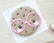 Cookie Cutters - Nerdy Cookie - Cookie Cutter - The Sweet Designs Shoppe - TSDS - - ALL,back to school,BTS,cookie,Cookie Cutter,dessert,Food,nerdy cookie,Promocode,School,School / Graduation,smart cookie,STL,Sweets,Teacher Appreciation