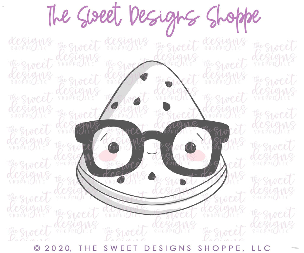 Cookie Cutters - Nerdy Fruit Slide - Cookie Cutter - The Sweet Designs Shoppe - - 61720, ALL, Cookie Cutter, Food, Food and Beverage, Food beverages, fruit, fruits, Promocode, Summer, watermelon