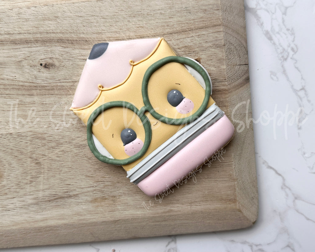 Cookie Cutters - Nerdy Pencil - Cookie Cutter - The Sweet Designs Shoppe - TSDS - - ALL,back to school,Cookie Cutter,fall school,homeschool,Promocode,School,School / Graduation,school supplies,STL