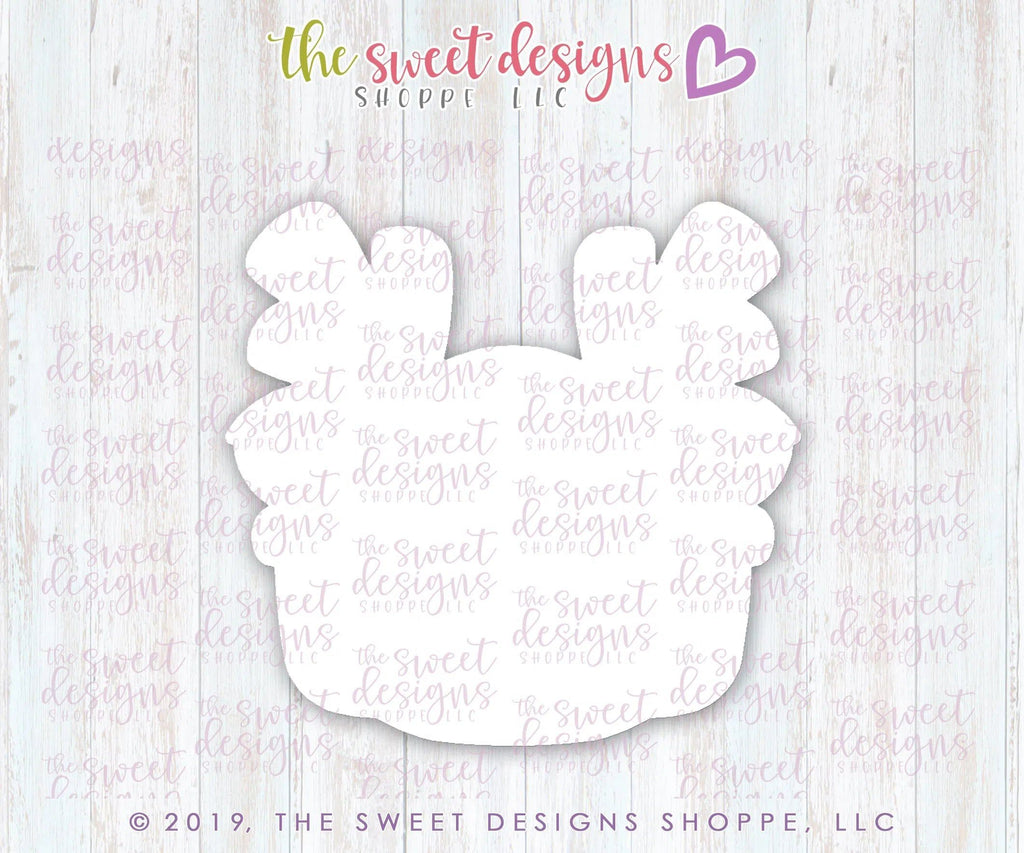 Cookie Cutters - Nerdy Reindeer Face - Cookie Cutter - The Sweet Designs Shoppe - TSDS - - ALL,Animal,Animals,Christmas,Christmas / Winter,Cookie Cutter,Hipster,Promocode,Raindeer,Rudolph,Winter