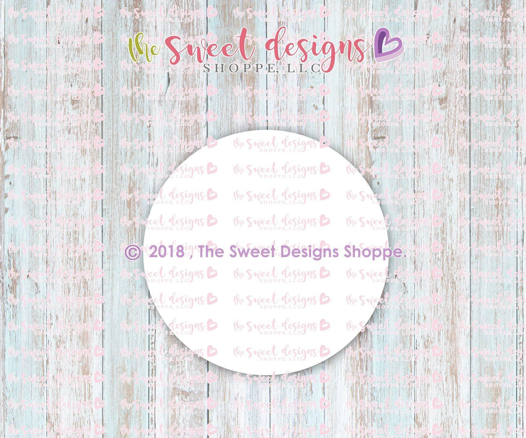 Cookie Cutters - Nesting Circle SET - Set of 5 Sizes - Cookie Cutters - The Sweet Designs Shoppe - - ALL, basic, basic shapes, BasicShapes, circle, Cookie Cutter, happy face, Mini Sets, Plaque, Plaques, PLAQUES HANDLETTERING, Promocode, regular sets, set, STL