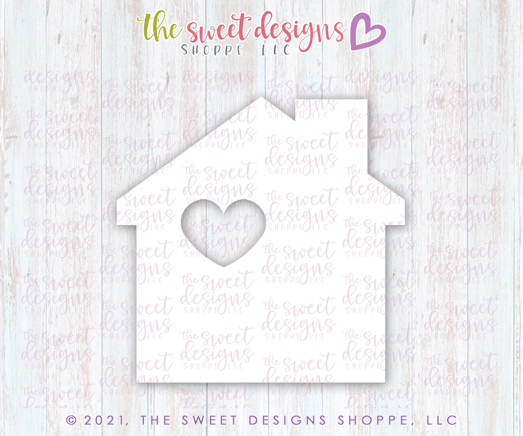 Cookie Cutters - New House Set - Cookie Cutters - The Sweet Designs Shoppe - TSDS - - ALL,Cookie Cutter,home,house,Mini Sets,Misc,Miscelaneous,Miscellaneous,Promocode,Real Estate,RealEstate,regular sets,set,STL