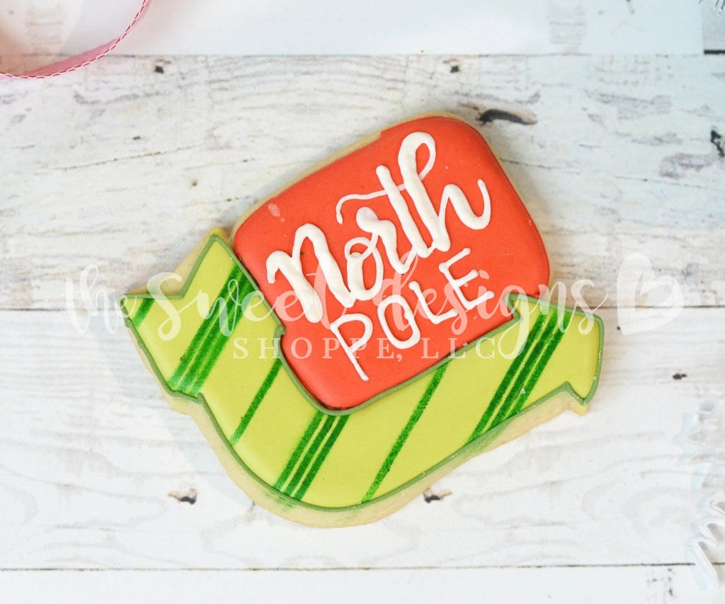 Cookie Cutters - North Pole Sign 2018 - Cookie Cutter - The Sweet Designs Shoppe - - ALL, Christmas, Christmas / Winter, Cookie Cutter, Decoration, NorthPole, Promocode, Sign, Winter