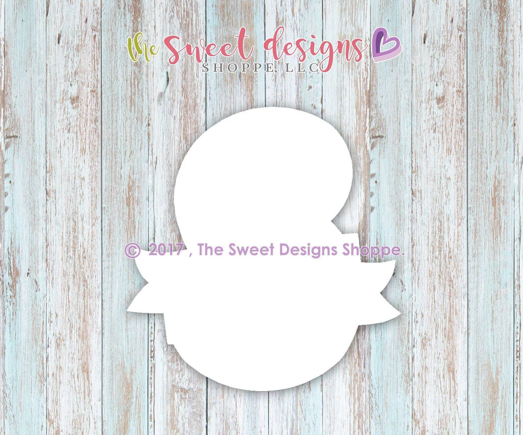 Cookie Cutters - Number 8 with Ribbon - Cookie Cutter - The Sweet Designs Shoppe - TSDS - - #8,ALL,Birthday,Cookie Cutter,Fonts,kids,Lettering,letters and numbers,number,NumberSet,Promocode,STL