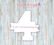 Cookie Cutters - Numbers with Ribbon Set - Cookie Cutters - The Sweet Designs Shoppe - TSDS - - #1,#2,#3,#4,#5,#6,#7,#8,#9,ALL,Birthday,Cookie Cutter,Customize,Font,Fonts,lettering,number,numbers,numberset,Promocode,regular sets,school,set,STL,text