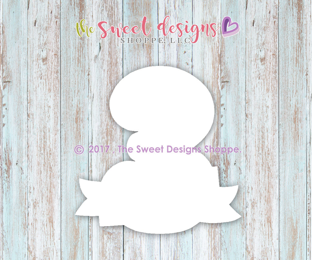 Cookie Cutters - Numbers with Ribbon Set - Cookie Cutters - The Sweet Designs Shoppe - TSDS - - #1,#2,#3,#4,#5,#6,#7,#8,#9,ALL,Birthday,Cookie Cutter,Customize,Font,Fonts,lettering,number,numbers,numberset,Promocode,regular sets,school,set,STL,text