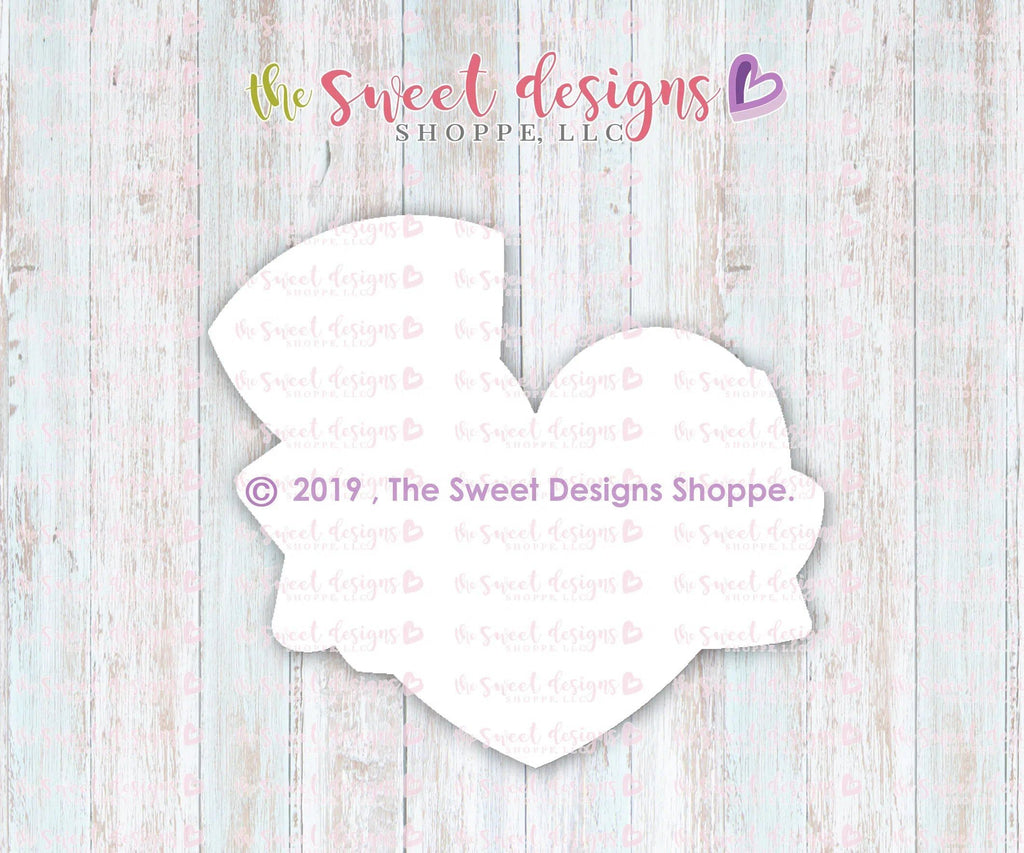 Cookie Cutters - Nurse Heart - Cookie Cutter - The Sweet Designs Shoppe - - 2019, ALL, Cookie Cutter, Doctor, MEDICAL, MEDICINE, NURSE, NURSE APPRECIATION, Promocode