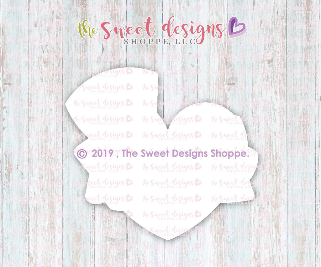Cookie Cutters - Nurse Heart - Cookie Cutter - The Sweet Designs Shoppe - TSDS - - ALL,Cookie Cutter,Doctor,MEDICAL,MEDICINE,NURSE,NURSE APPRECIATION,Promocode,STL