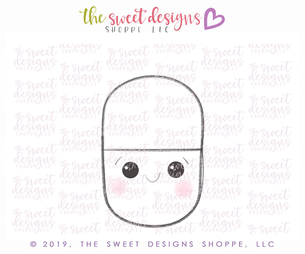 Cookie Cutters - Nurse Mini Set - Cookie Cutters - The Sweet Designs Shoppe - TSDS - - ALL,Cookie Cutter,Doctor,MEDICAL,Mini Set,Mini Sets,nurse,Promocode,Set,sets,STL