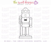 Cookie Cutters - Nutcracker with Scepter - Cookie Cutter - The Sweet Designs Shoppe - TSDS - - ALL,Christmas,Christmas / Winter,Christmas Cookies,Cookie Cutter,home,Promocode,STL