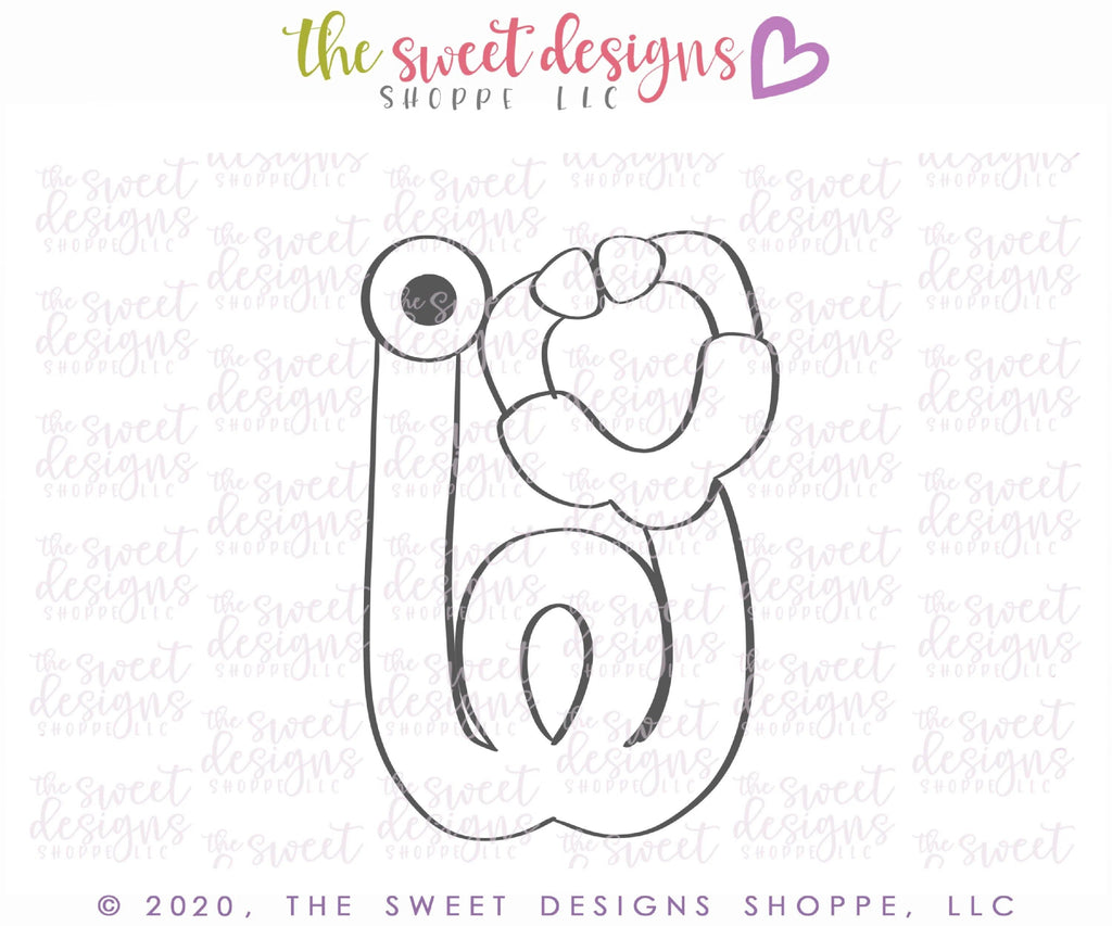 Cookie Cutters - O in HERO - Cookie Cutter - The Sweet Designs Shoppe - TSDS - - 041120,ALL,Cookie Cutter,Doctor,letter,Lettering,Letters,letters and numbers,MEDICAL,MEDICINE,NURSE,NURSE APPRECIATION,Promocode,text