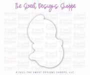 Cookie Cutters - O Peeking Ghost 1 - Cookie Cutter - The Sweet Designs Shoppe - TSDS - - ALL,Boo,Cookie Cutter,Fall / Halloween,Ghost,halloween,Promocode,STL