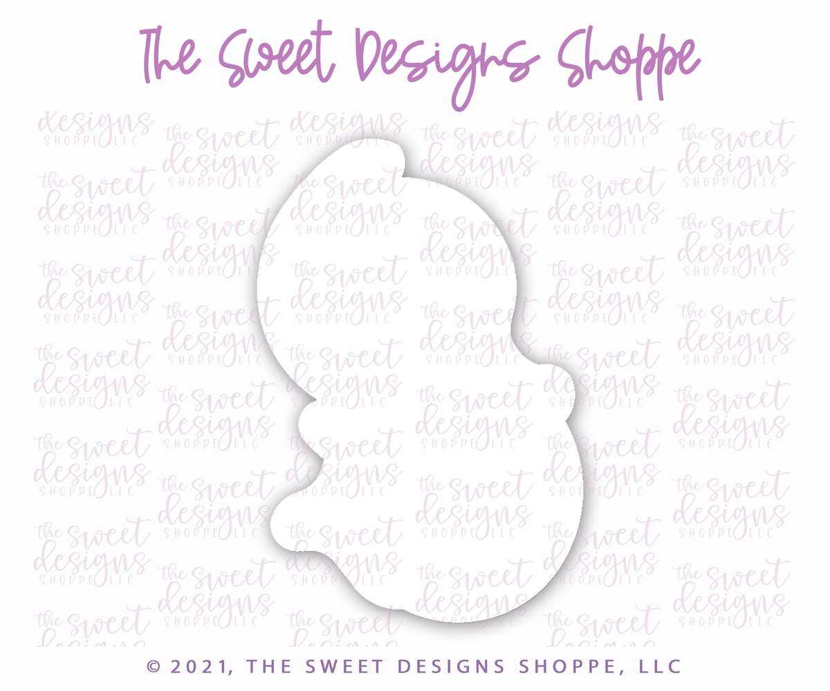 Cookie Cutters - O Peeking Ghost 1 - Cookie Cutter - The Sweet Designs Shoppe - TSDS - - ALL,Boo,Cookie Cutter,Fall / Halloween,Ghost,halloween,Promocode,STL