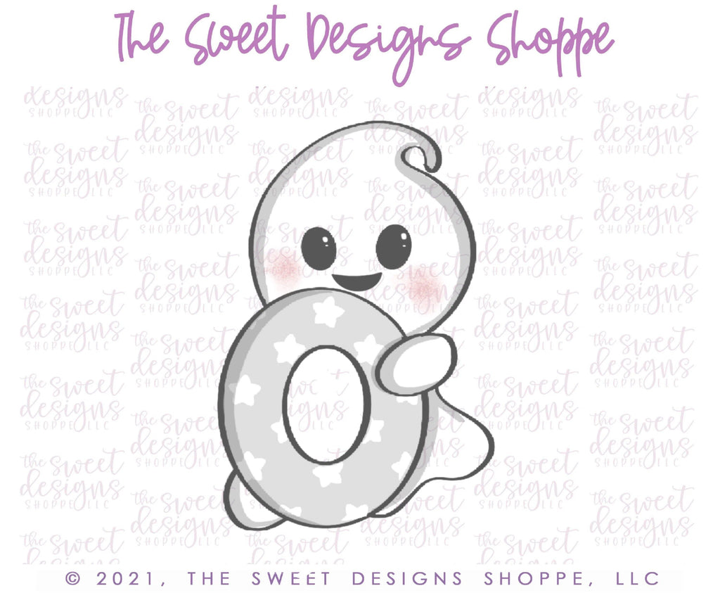 Cookie Cutters - O Peeking Ghost 2 - Cookie Cutter - The Sweet Designs Shoppe - TSDS - - ALL,Boo,Cookie Cutter,Fall / Halloween,Ghost,halloween,Promocode