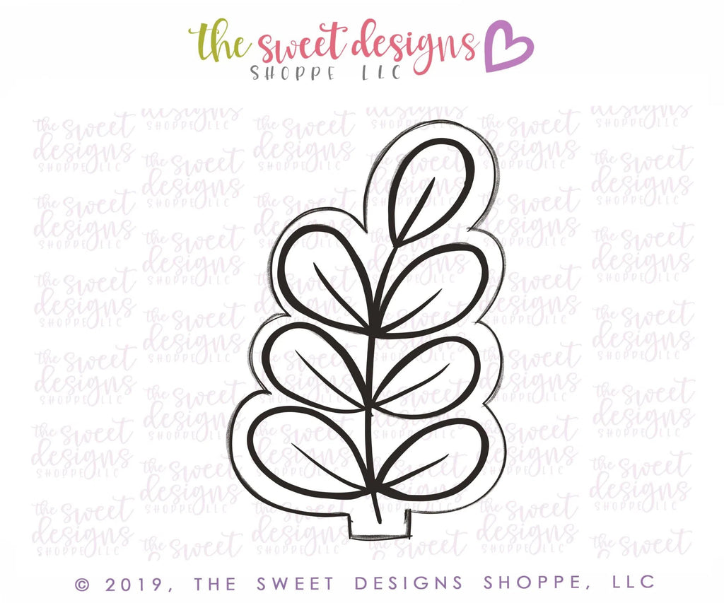 Cookie Cutters - Olive Branch- Cutter - Sweet Designs Shoppe - - ALL, Cookie Cutter, Hanukkah, Leaves, Leaves and Flowers, nature, Promocode, Trees Leaves and Flowers, Woodlands Leaves and Flowers